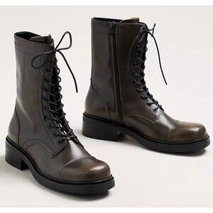 NEW Vagabond Karlie Lace Up Boots Womens 9 Combat Grunge Y2K 90s Hipster